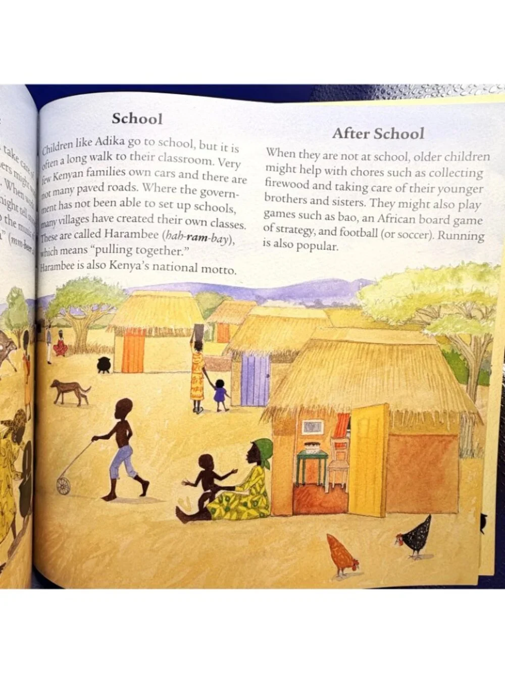 Mama Panya’s Pancakes Kenya Village Tale Barefoot Books Ex Library Multicultural